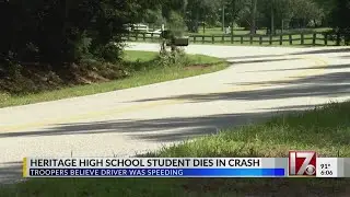 Heritage High School student dies in crash