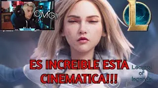 RUBIUS REACCIONA A CINEMATICA WARRIORS DE LOL!!!