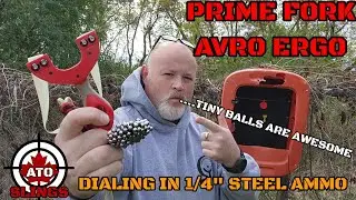 Avro Ergo и стрельба из стали 1/4 дюйма