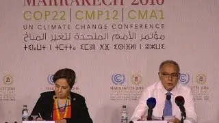 Salaheddine Mezouar et Patricia Espinosa dressent le Bilan de la Première Semaine de la COP22