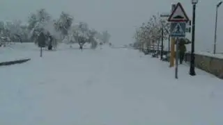 Nevada a Benillup (el Comtat) - 14 de desembre 2009 - V&iacute;deo 3 de 6