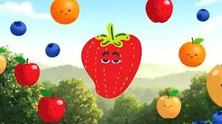 Strawberry Explores the Floating Fruit Forest
