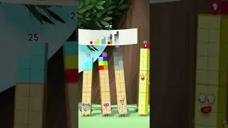Back to School Counting Fun with Five! | Part 5 | Counting made Exciting | Numberblocks