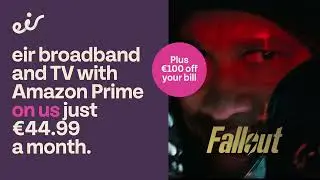 eir broadband and TV with Amazon Prime on us just &euro;44.99 a month