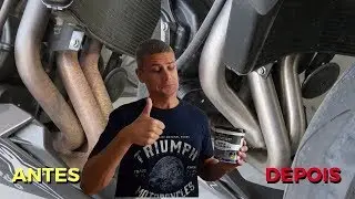 COMO LIMPAR O ESCAPE COM GEL DECAPANTE? SERÁ QUE FUNCIONA?