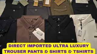 EXCLUSIVE IMPORTED LUXURY MEN'S CLOTHING | LATEST & ULTRA PREMIUM STITCHLESS SHIRTS & TROUSERS