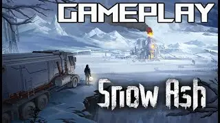 Snow Ash Gameplay - Post-Apocalyptic Card Survival | Let's Try | PC
