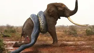 Snake Makes Elephant Explode..