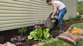 Finally Getting My Flower Beds Mulched! | Simply Bloom