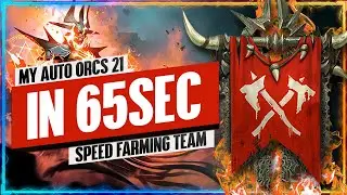 Orcs 21 IN 65 SEC 