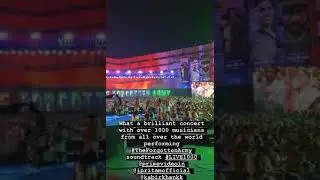 Live 1000 Guinness world record for biggest cinematic Indian band azaadi ke liye forgotten Army