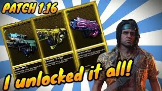 ALL NEW SIGNATURE WEAPONS UNLOCKED: PATCH 1.16 (Everything unlocked in game)
