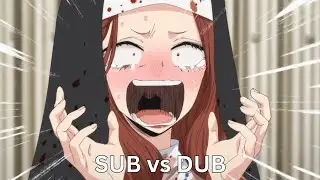Akira's FREAKOUT | My Dress-Up Darling SUB vs DUB #anime 