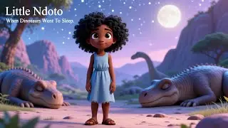 When Dinosaurs Went to Sleep 🦕🌙 | Calm Bedtime Story for Kids | Little Ndoto