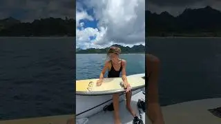 Super shallow reef! 🪸 but such fun waves 🌊