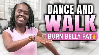 16Min DANCE + WALK CARDIO Workout for Weight Loss | Burn Belly Fat, Boost Energy & Have Fun at Home!