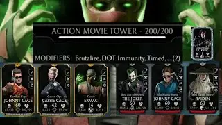 Normal action movie tower completed,Battle 200 +reward