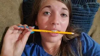 Pencil Chewing and Shading ASMR Request