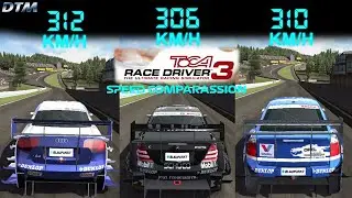 TOP SPEED OF CARS: TOCA Race Driver 3 - #01 (DTM)