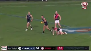 Jack Silvagni - AFL 2025 Round 13 Highlights - Carlton vs Essendon