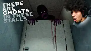 NEVER Use This Restroom.. | There Are Ghost In These Stalls