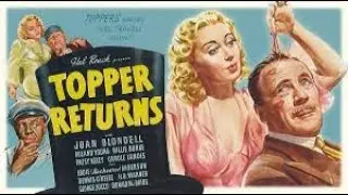 Topper Returns | Classic Ghost Comedy Film (1941) FULL MOVİE