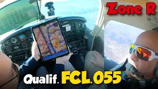 PA28, qualification Anglais FCL.055, Puy-de-Dôme, zone R, 4k