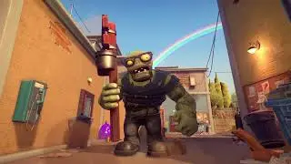 Plants vs Zombies GW2 all missions,1 grumpy stumpy
