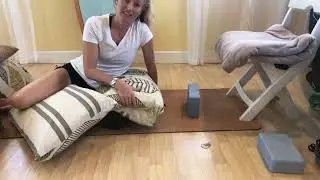 Postpartum Restorative Yoga Sequence from a Pelvic Floor Therapist