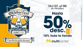 &iexcl;El 𝗢𝗞𝗧𝗢𝗕𝗘𝗥𝗙𝗘𝗦𝗧🇩🇪 lleg&oacute; a Multicenter con las mejores ofertas para tu casa! 🍻
