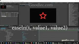 Выражения  Метод easeln(t, value1, value2) в After Effects