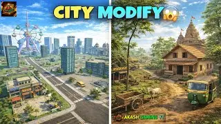 🤑Indian Bike Driving 3D Old City Modify kaise kare ll Full City Mod Link |City Design Gameplay video