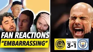 &ldquo;Embarrassing!&rdquo; Man City Fans Lose It After Bodo/Glimt Defeat | BODO GLIMT 3-1 MAN CITY