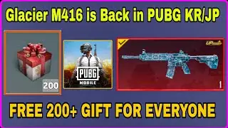 GLACIER M416 RETURNS in PUBG KR/JP 😱 How to Claim 200+ FREE Gift Boxes NOW! 🎁