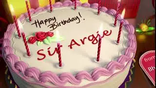 Happy Birthday Sir Argie