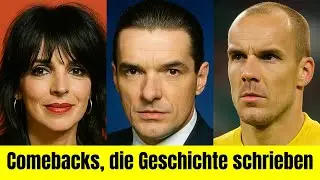 Vergessene Legenden &ndash; Deutsche Stars, die ihr Comeback feierten