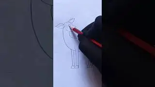 How to draw a goat drawing  #shorts #art #viralshort