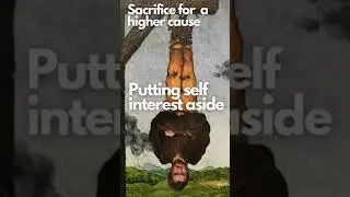 Learn the Hanged Man tarot card meaning in this #short video