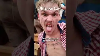 Самый безумный фестиваль в мире 🍺🇩🇪 полное видео ниже ⬇️ #октоберфест #германия