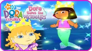 Dora Saves Mermaid Kingdom - Dora the Explorer- Read Aloud Story Time