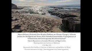 Djarra Delaney: Climate Justice for Aboriginal and Torres Strait Islander communities