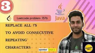 Replace all ?‘s to avoid consecutive repeating characters