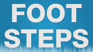 Footsteps on Gravel SOUND EFFECT - Schritte auf Schotter laufen Walking SOUNDS Steps SOUND FX mp3
