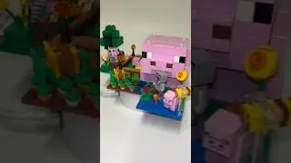 LEGO MINECRAFT - The Baby Pig House 21268 🐷🏡🥕 #lego #legominecraft #minecraftmovie  #minecraft
