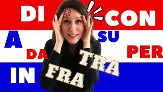 PREPOSIZIONI IN OLANDESE pt1 | Lezioni di olandese per principianti