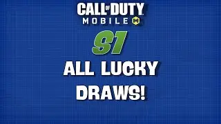 COD Mobile: SEASON 1 ALL LUCKY DRAWS SHOWCASE!!!