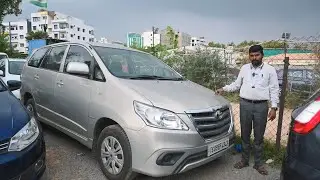 Toyota Innova G4 2015 Model Cars For Sale At Low Cost | Truvic Cars Hyderabad | Second Hand Cars