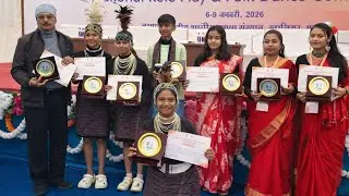 Meghalaya Folk Dance Team 2026. National Role Play & Folk Dance competition, Gwalior, M.P.