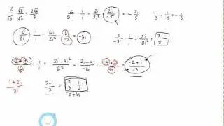 Rationalizing Imaginary Denominators