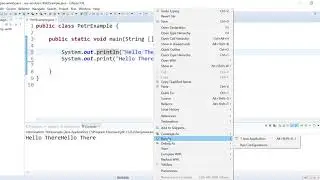 Outputting to the Console in Java